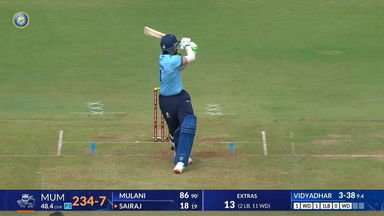 Vijay Hazare Trophy 2025-26 QF1, Karnataka vs Mumbai: Sairaj Patil's finishing act of 33*(25)