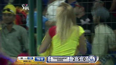 M26: DD vs CSK –  Dwayne Smith Six