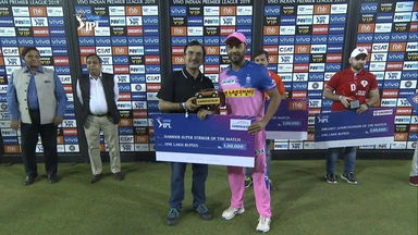 M32: KXIP vs RR – Harrier Super Striker of the Match – Stuart Binny