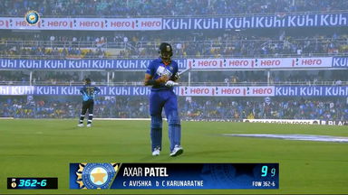 IND vs SL 2023, 1ST ODI: Axar Patel  Wicket