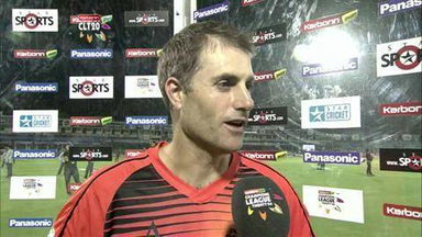 CLT20 2013 M15: RR vs SCO  –   Interview – Simon Katich