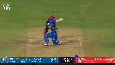 IPL 2026 M24: MI vs PBKS - Quinton De Kock Six
