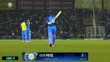 IND vs AUS 2022, 1ST T20I: Axar Patel Wicket