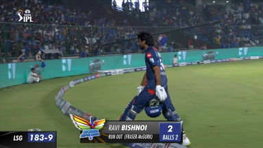 M64: DC vs LSG – Ravi Bishnoi Wicket