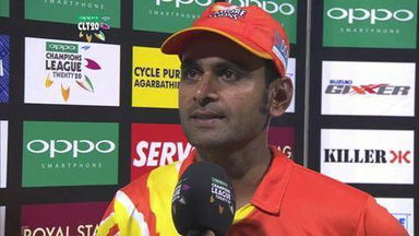 CLT20 2014 M19: PER vs LIO  –   Interview – Mohammad Hafeez