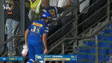 IPL 2026 M02: MI vs KKR - Rohit Sharma Wicket