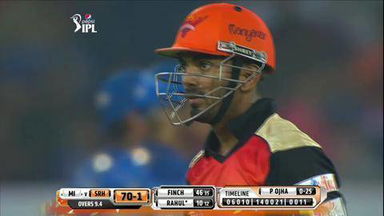 M36: SRH vs MI –  Lokesh Rahul Wicket