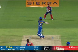 IPL 2026 M58: PBKS vs MI - Tilak Varma Six