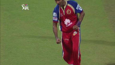 M27: MI vs RCB –  Ambati Rayudu Wicket