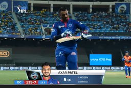 M50: DC vs CSK – Axar Patel Wicket