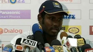 SL vs India, 2nd Test - Day 5 : Angelo Mathews press conference