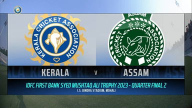SMAT 2023 QF 2, Kerala vs Assam: Match Highlights