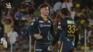 Double Delight: Noor removes Ruturaj, Conway in same over