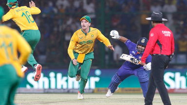 Collision and confusion but Pant survives run-out