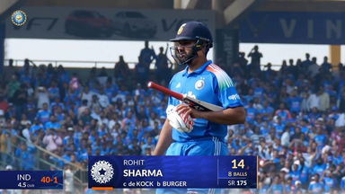 IND vs SA 2025, 2nd ODI: Rohit Sharma Wicket