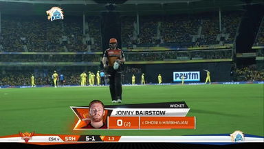 M41: CSK vs SRH – Jonny Bairstow Wicket