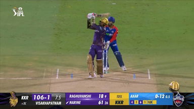 M16: DC vs KKR – Sunil Narine Six