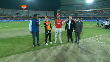 M19: SRH vs KXIP – Toss