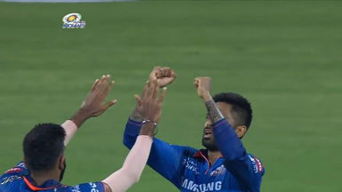 M09: MI vs SRH – Fall of Wickets