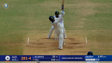 IND vs BAN 2024, 1ST Test: Shubman Gill Six