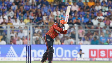 Hat-trick of fours! Abhishek makes most of his early luck