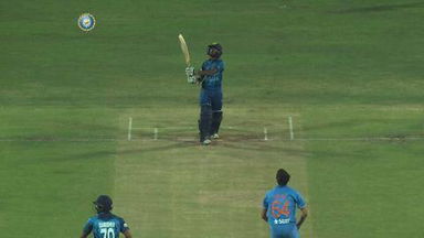 1ST T20I: IND vs SL – Niroshan Dickwella Wicket