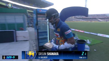IND vs SL 2023, 2ND ODI: Dasun Shanaka  Wicket