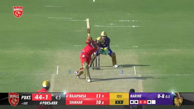 M02: PBKS vs KKR  – Bhanuka Rajapaksa  Six