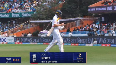 IND vs ENG 2024, 1ST Test: Joe Root Wicket