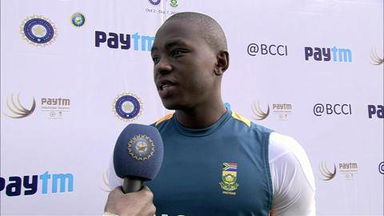 1st Test,  Day 3: IND vs SA : Interview – Kagiso Rabada