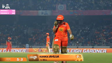 Wicket: Match 12, Gujarat Giants vs Royal Challengers Bengaluru, WPL 2026: Kanika Ahuja Wicket