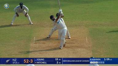 IND vs NZ 2024, 3rd Test: Daryl Mitchell Six