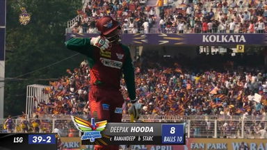 M28: KKR vs LSG – Deepak Hooda Wicket