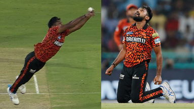 Stunner! Eshan Malings pulls off sensational caught & bowled