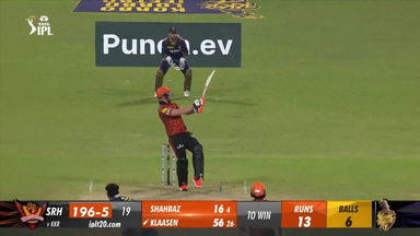 M03: KKR vs SRH – Heinrich Klaasen Six