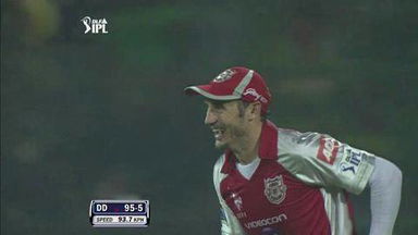 Match 64 DD vs KKR – Ojha's Wicket