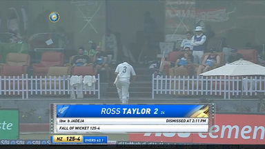 IND vs NZ 2021, 1st Test, Day 5: Ross Taylor Wicket