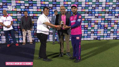 M09: RR vs DC – Player of the Match – Riyan Parag