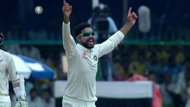 India VS NZ 2016, 1ST Test day 3 - Mark Craig Wicket