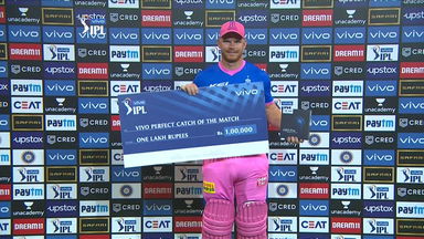M47: RR vs CSK  – VIVO perfect catch of the match – Glenn Phillips