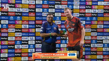 IPL 2026 M41: MI vs SRH - Player of the Match - Heinrich Klaasen