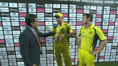 IND vs AUS 2017, 2nd T20I: Moises Henriques & Travis Head Interview