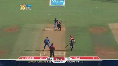 M38: MI vs RCB – AB de Villiers Six