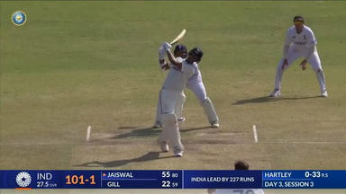 IND vs ENG 2024, 3RD Test: Yashasvi Jaiswal Six