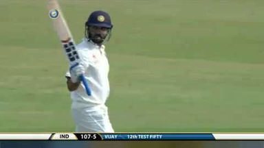1st Test: IND vs SA - India 1st Innings: Murali Vijay : 75
