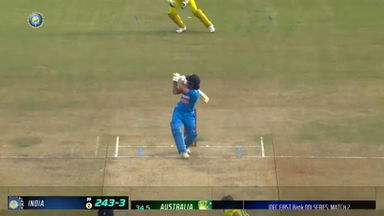IND vs AUS 2023-24, 2ND ODI: Ishan Kishan Six