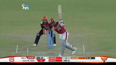 M16: KXIP vs SRH – Karun Nair Six