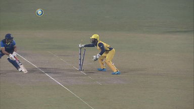 Dinesh Karthik's stunning work behind the stumps