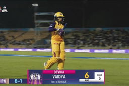 M10- UPW vs MI: Devika Vaidya Wicket