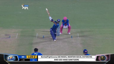 M24: MI vs RR – Krunal Pandya Six